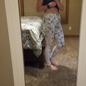 90 Degree white storm legging